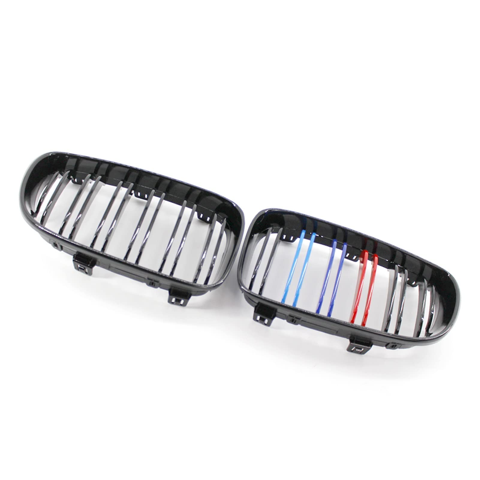 STUFYFor BM&W 1 Series E81 E87 E82 E88 07-11 Gloss Black M-Color Front Grill car front radiator accessories