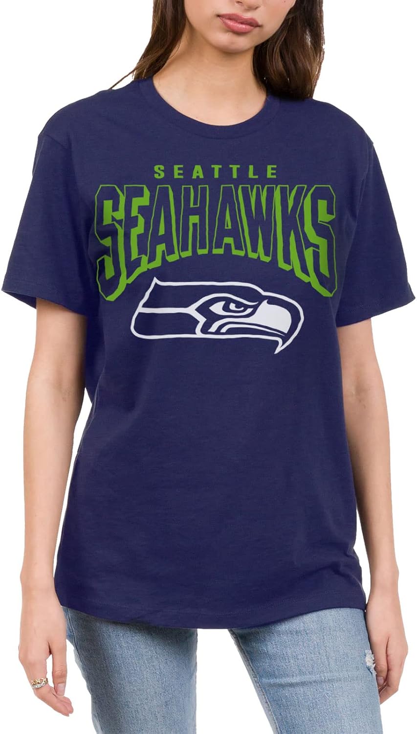 Junk Food Clothing x NFL - Bold Logo - Short Sleeve Fan Shirt for Men and Women - Officially Licensed NFL Apparel - Image 2