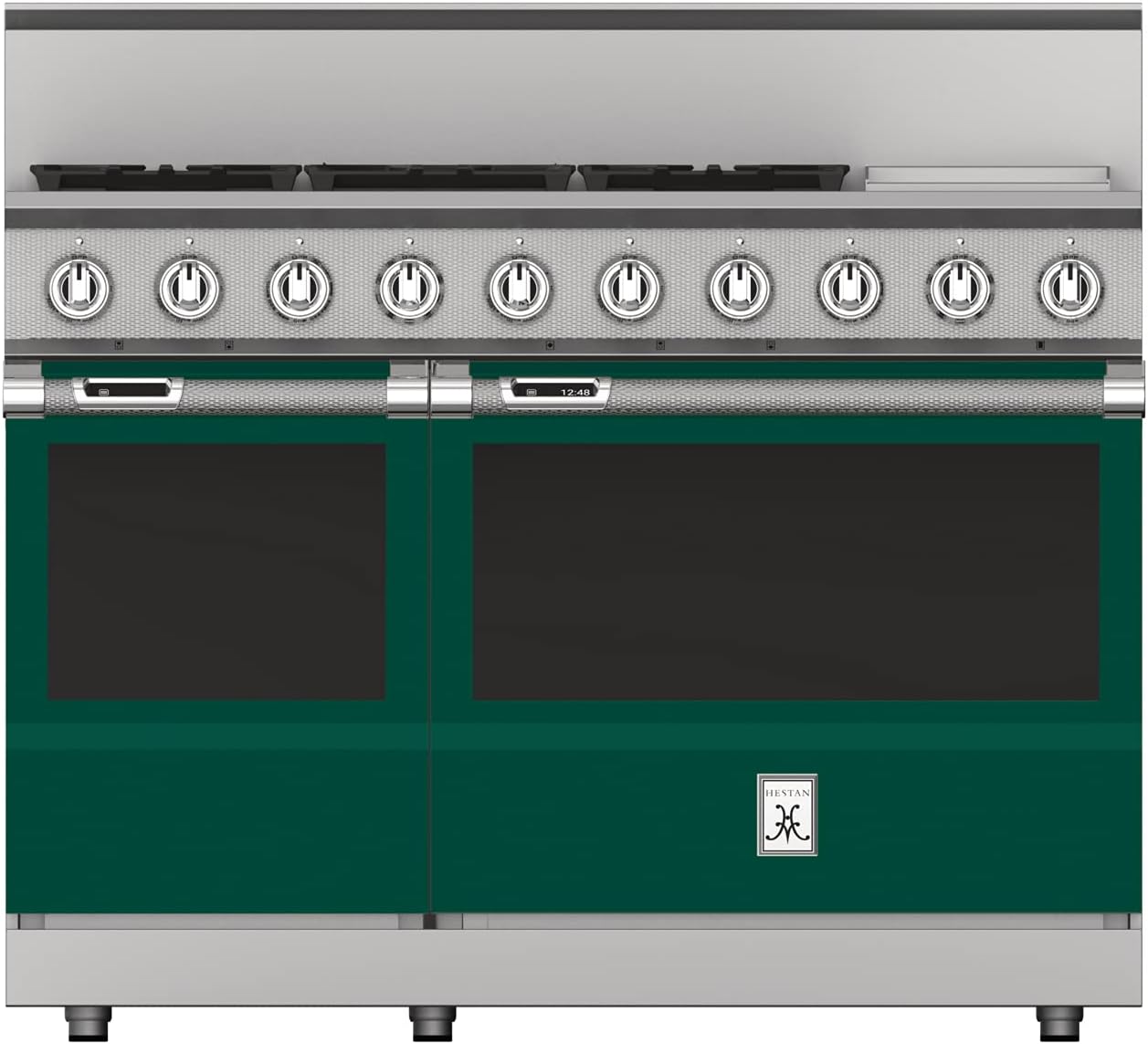 Hestan KRD365-NG 36 Inch Wide 5.8 Cu. Ft. Free Standing Dual Fuel Range, 36" 5 Burner, Stainless Steel
