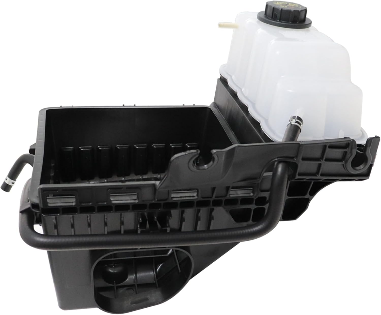 GXARTS 603-275 Engine Coolant Reservoir Tank with Cap Bracket BL3Z8A080B 8C3Z8101A 9C3Z8101A Fit for Lincoln Navigator 2015-2017 Compatible with Ford F-150 Expedition 2011-2017 Overflow Reservoir