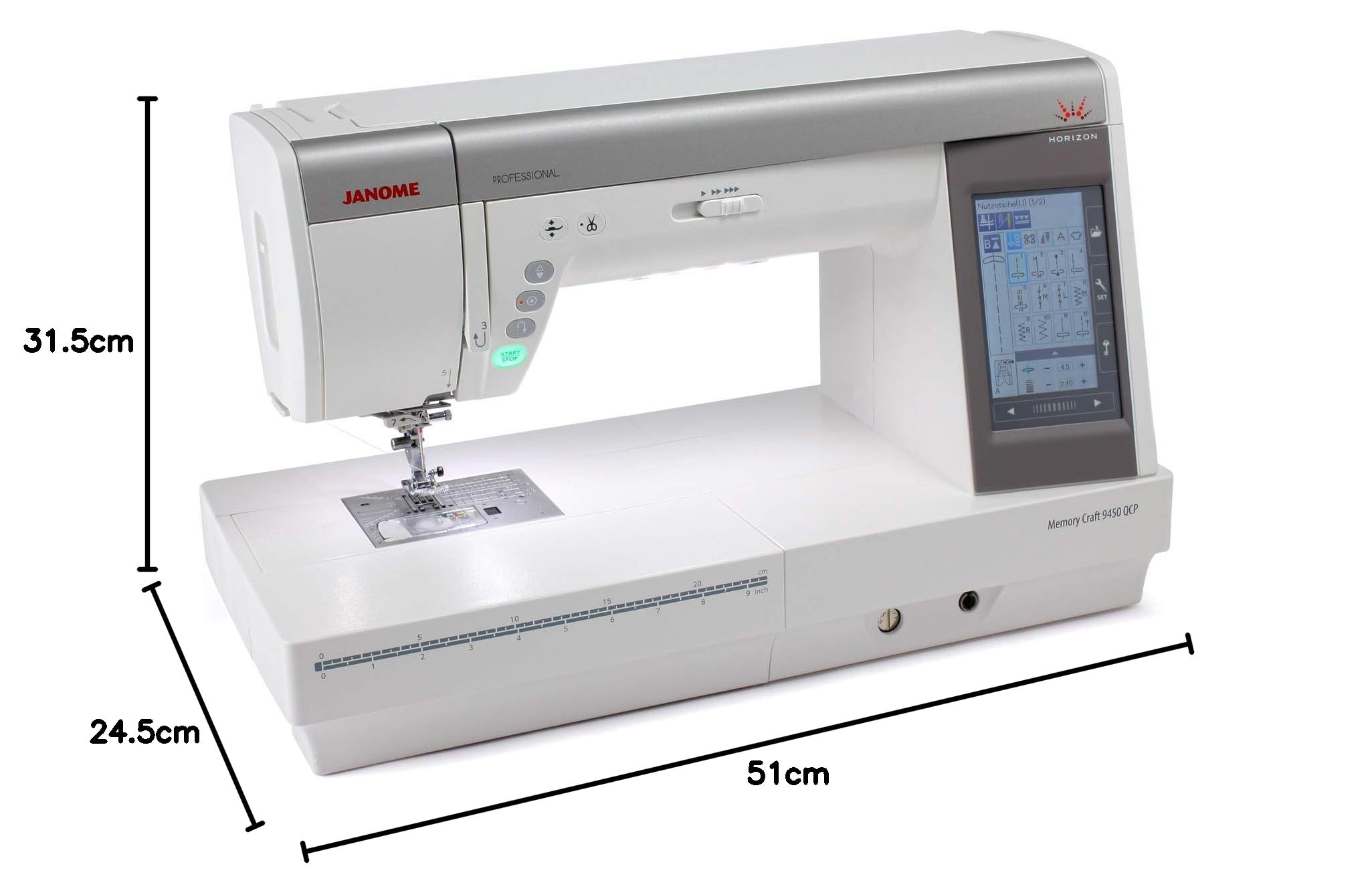 Janome Craft 9450 QCP Professional Quilt-Nähmaschine