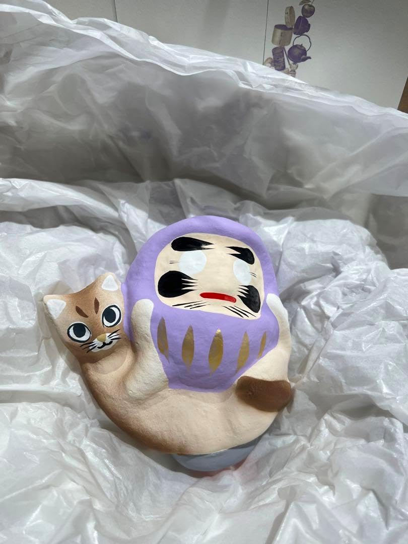 かしゆか商店 だるまの幸喜 高崎だるまとリヨン 藤色 X 即購入