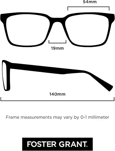 Miniatura 7 de Foster Grant Gafas de lectura Rick Square para hombre