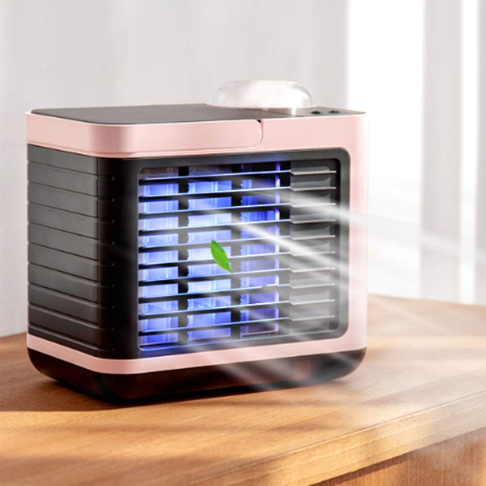 Letni must-have Przenośny ręczny klimatyzator z możliwością ładowania Klimatyzacja USB Mini Air Cooler (kolor: Wit)