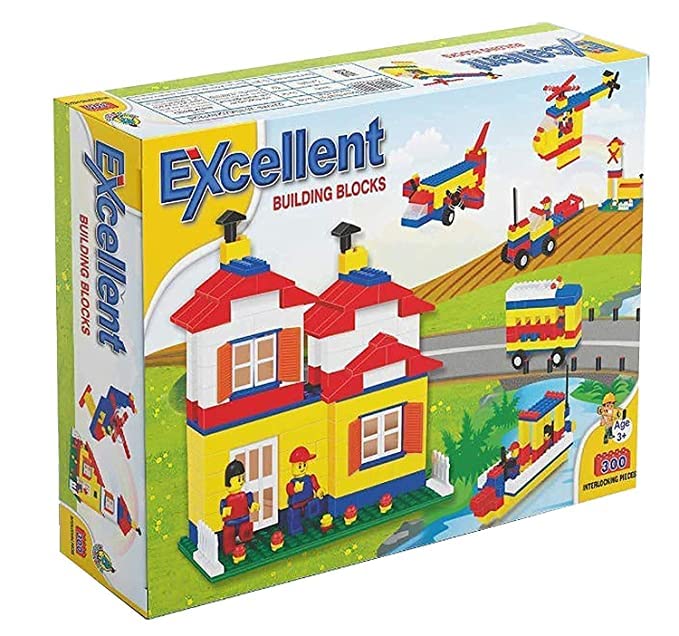 VVE 300 Pcs Excellent Building Block Game, Interlocking Block Set, Building Blocks for Kids, Construction Blocks Toy (B0B86CPSNZ) Amazon Price History, Amazon Price Tracker