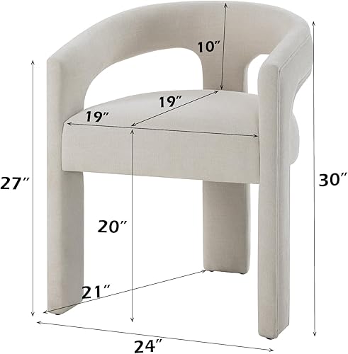 Miniatura 2 de Dining Chairs for Room, Table & Seating Chair Sets Kitchen, Upholstered Side Chairs Set of 2, No Storage, 220lbs Capacity,White1-2pcs