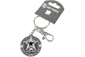 Dallas Cowboys NFL Impact Keychain: Durable and Stylish Accessory