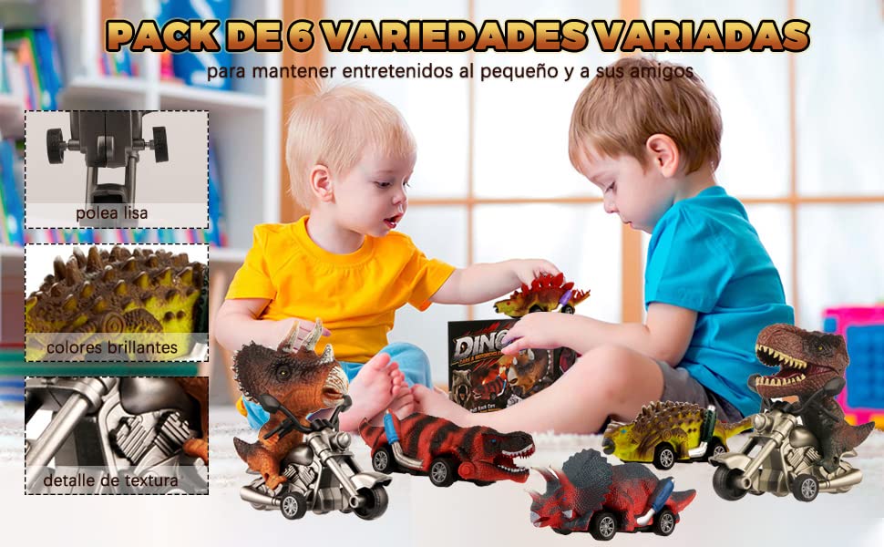 Preescolar, Toy dinotrux juguetes Marca BTOOTB (3)