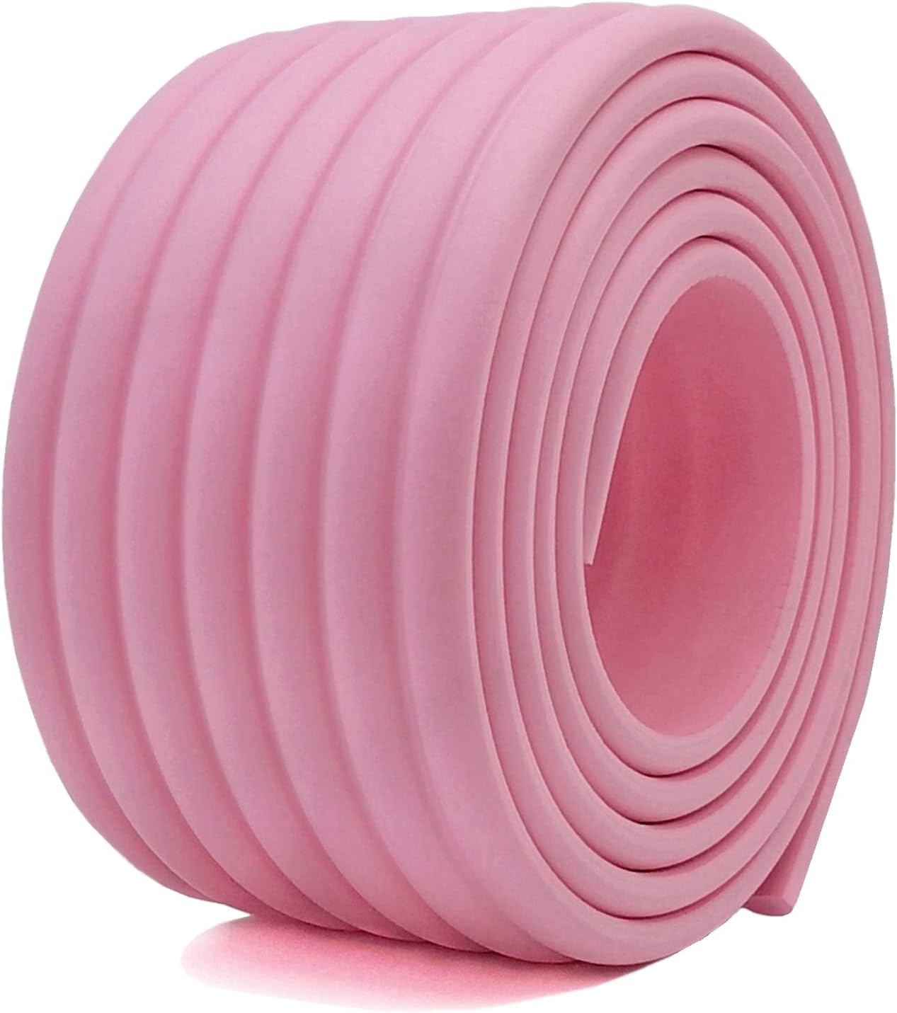 M2cbridge Multifunctional Edge and Corner Guard Coverage Baby Safety Bumper DIY 2M (Candy Pink), Candy Pink 2m, 2m x 8cm x 0.8cm