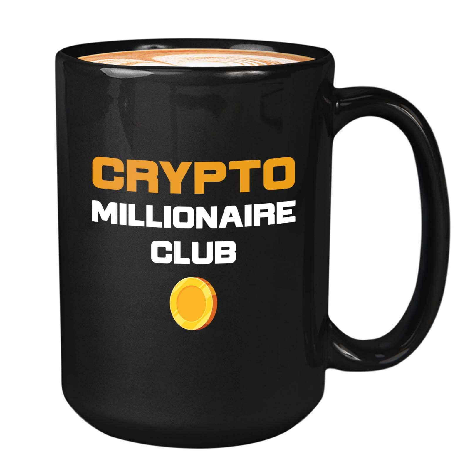 Bubble Hugs Crypto Miner Coffee Mug 15oz Black - Crypto Millionaire Club -  Funny Cryptocurrency Crypto Profit Trader Stock Market Investor Rig Digital  Currency: Buy Online at Best Price in UAE - Amazon.ae