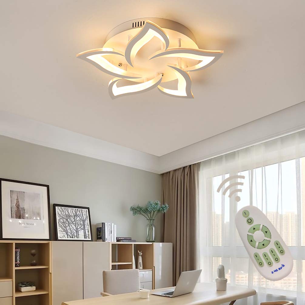 Chandelier moderne au design floral épuré pour une cuisine chic - 5
