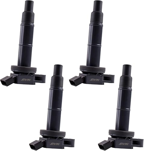 Miniatura 8 de MAS Juego de 4 bobinas de encendido compatibles con Toyota Camry RAV4 Solara Matrix Highlander Lexus Pontiac Scion 2.0L 2.4L L4 UF333 C1330 5C1299