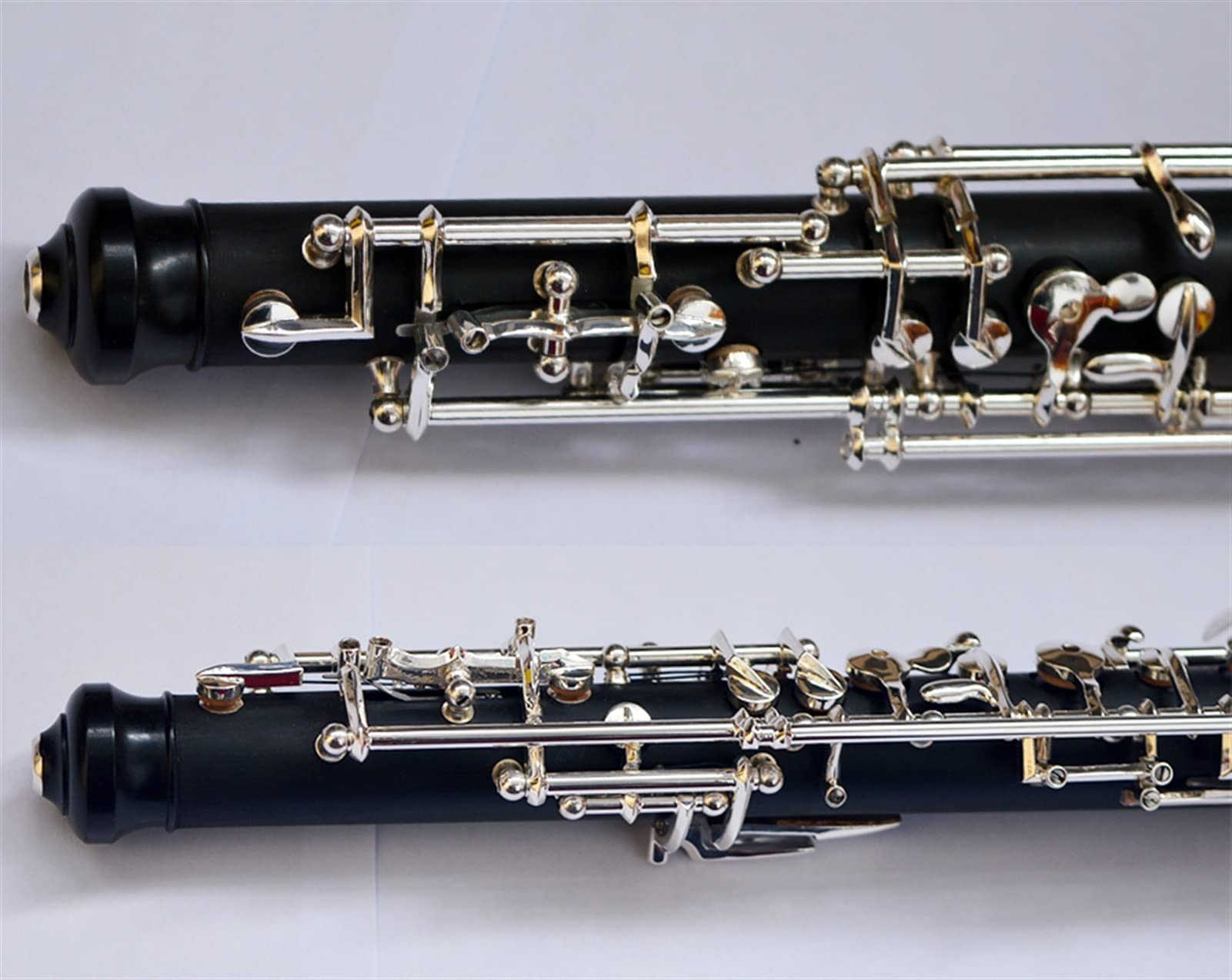 Strumento Oboe Professionale C Key Oboe Semi-Automatico Stile Cupronickel Placcato Argento Completamente Automatico Oboe Principiante di Oboe (Color : Fully-Automatic)