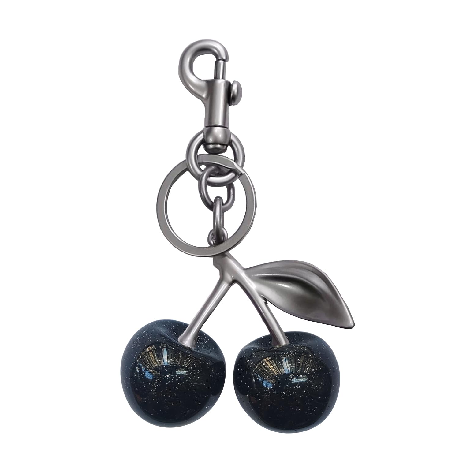 hxusin Cherry Keychain for Women - Cute Cherry Bag Charm, Purse Charms for Handbag, Durable Fruit Keychain Accessories