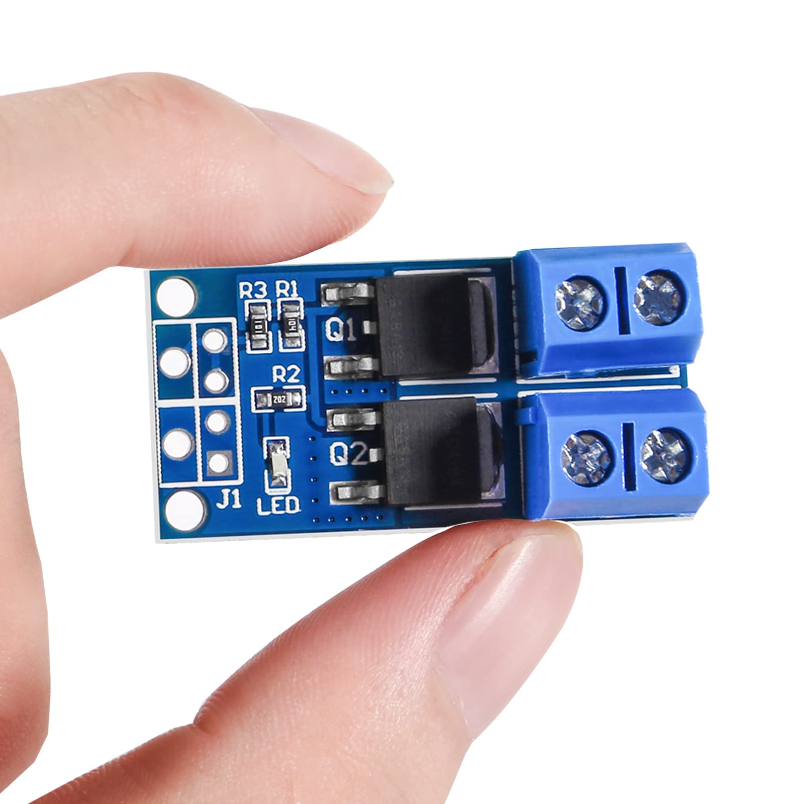 Diitao 15PCS DC 5V-36V 15A 400W Dual High Power MOS Transistor