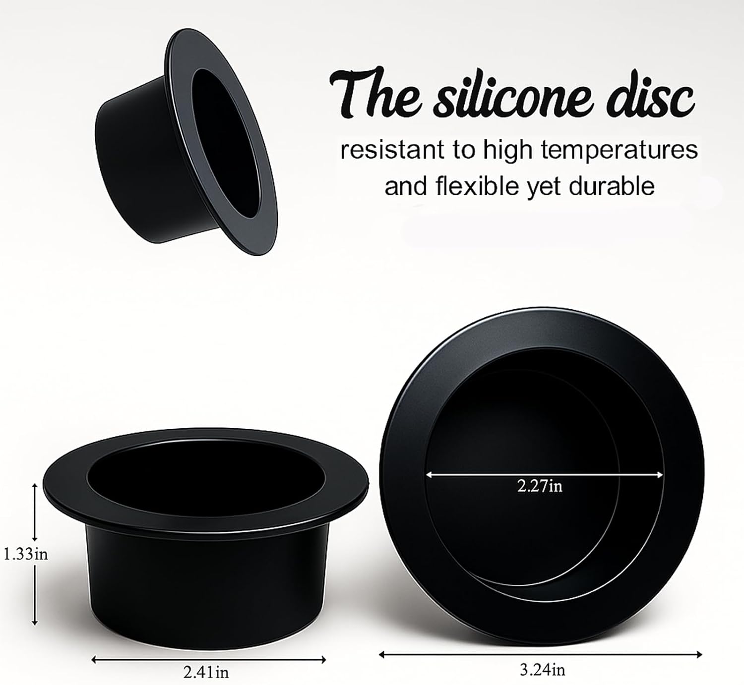 Leyoue 2PCS Silicone Rubber Silicone Rubber Wax Melt Tray - Heat-Resistant Dish for Electric Wax Warmers,Wax melt Warmer