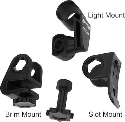 Miniatura 4 de Nightstick NS-HMC7 - Soporte de casco multiángulo para ranura o ala de accesorios, multicolor