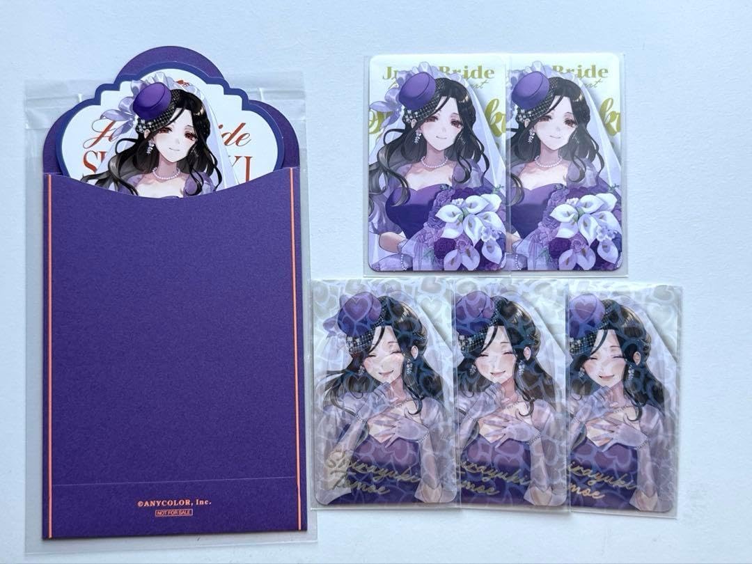 ジューンブライド 白雪巴 ランダムフォト風カード 特典 にじさんじ