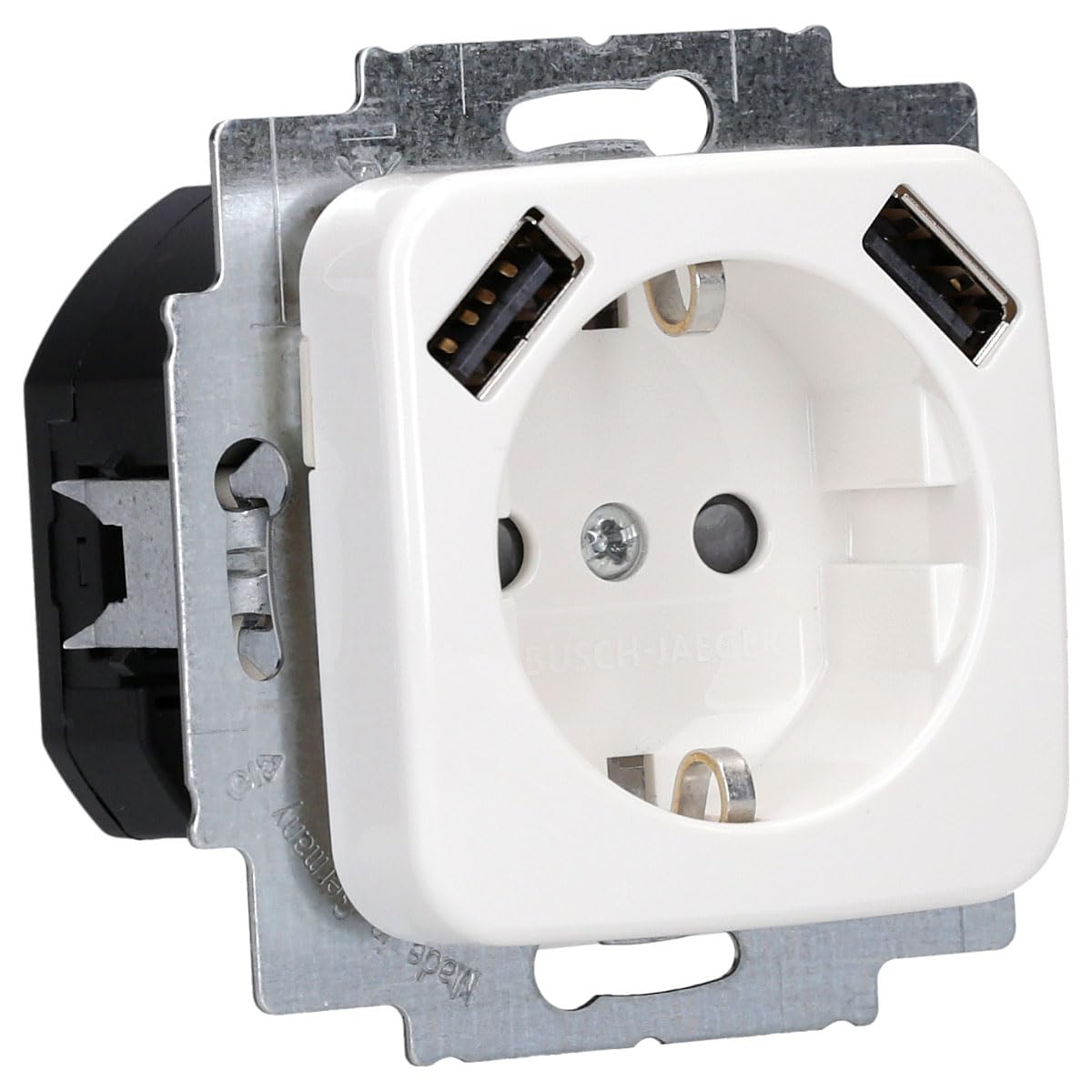 Busch-Jaeger 20 EUCB2USB-214 SCHUKO®-/2x USB-Steckdose Alpinweiß 2CKA002011A6264