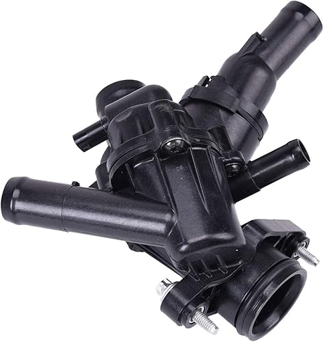 Miniatura 6 de Bapmic A2702000615 Carcasa para termostato de refrigerante de motor compatible con Mercedes-Benz GLA 250 CLA 250 CLA 45 AMG 2.0L