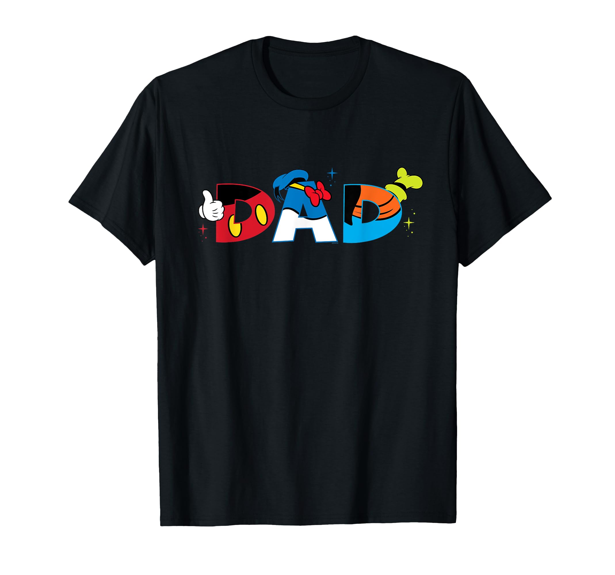Disney Mickey Mouse and Friends Dad Father’s Day Birthday T-Shirt