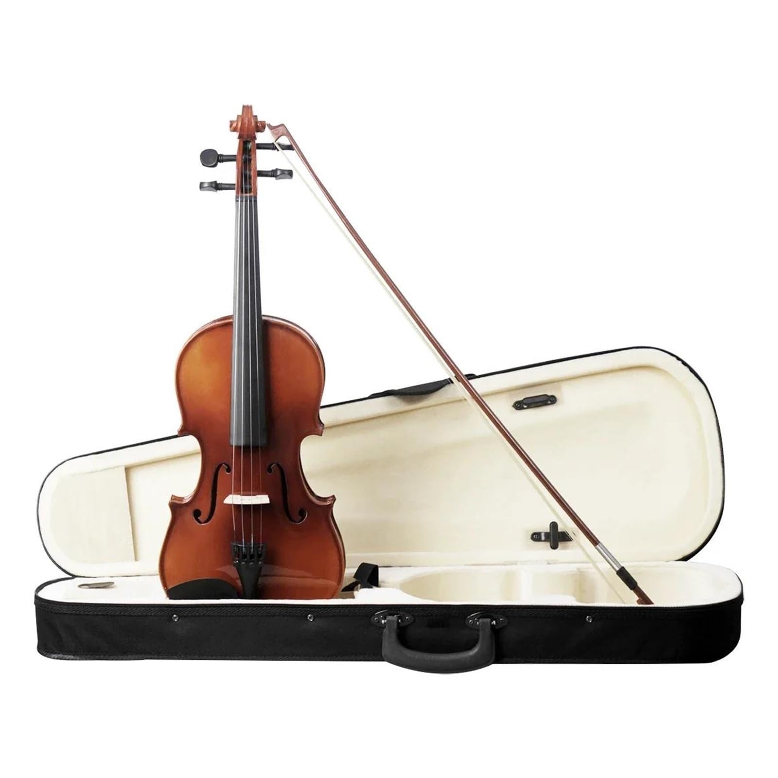 Skrzypce 1/8 Akustyczne Świerk Vintage Ribbon Case Podpórka Do Smyczka Stroik Instrumenty Strunowe Skrzypcowe(Set 2,1/8)