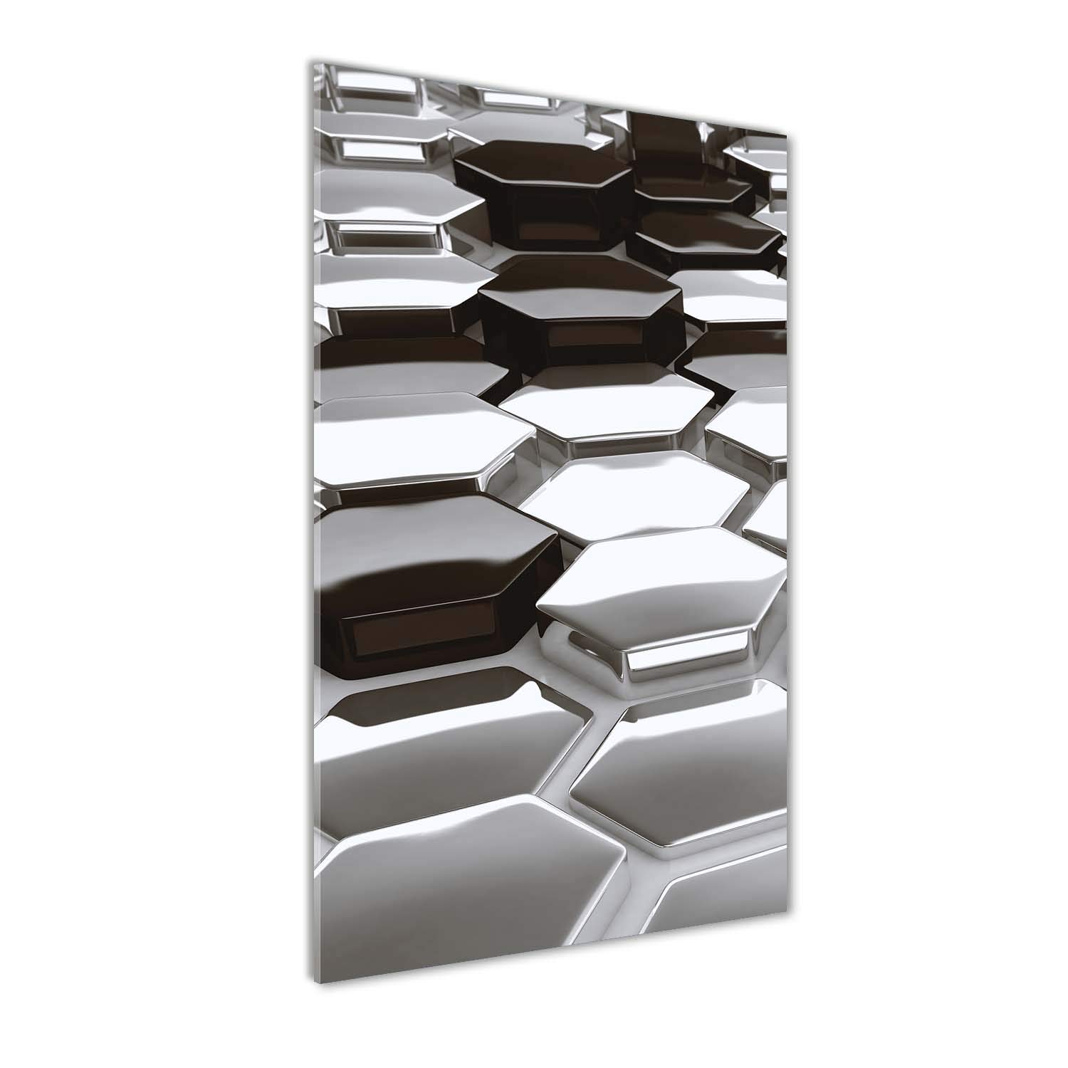 Tableau panoramique pour la cuisine verre 60x120 moderne