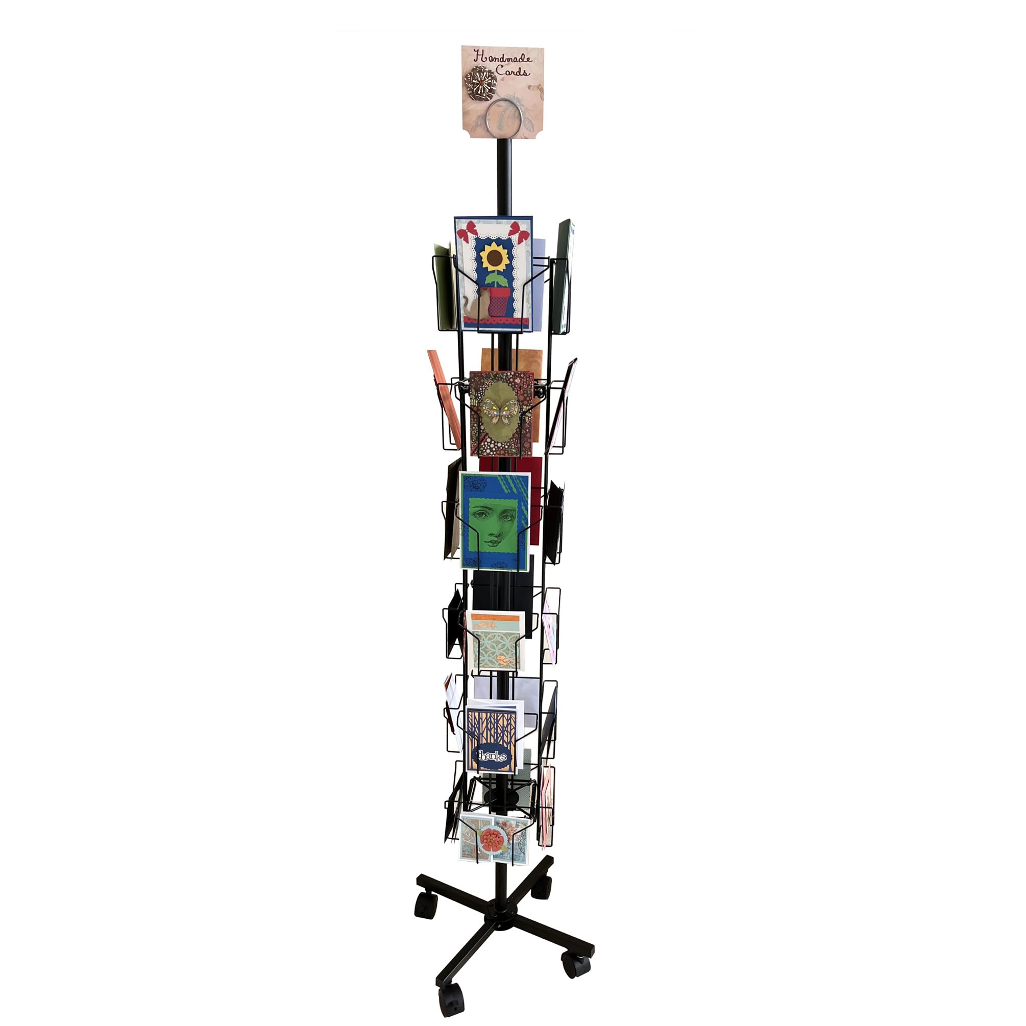 Amazon.com : FixtureDisplays® Greeting Card Rack 24-Pocket 6