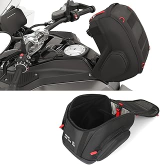 Motorcycle Waterproof Fuel Tank Bag 12L Volume Fits for BMW R1300GS Adventure R 1300 GS ADV 2024 2025 Travel Storage Bag Nylon Black Backpack Portable Front Tool Bags