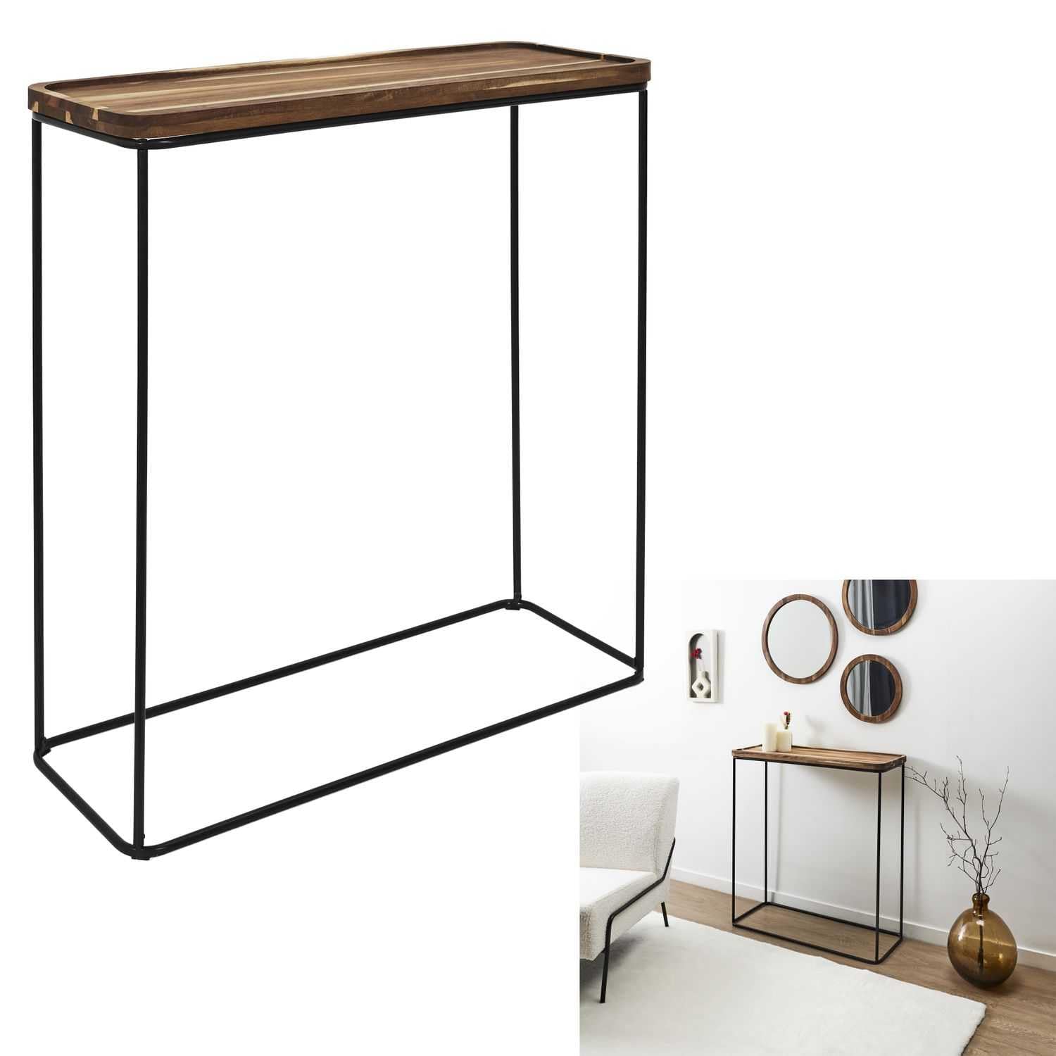 HOME DECO FACTORY Kaffeekapsel-Halter Drehschrank Edelstahl