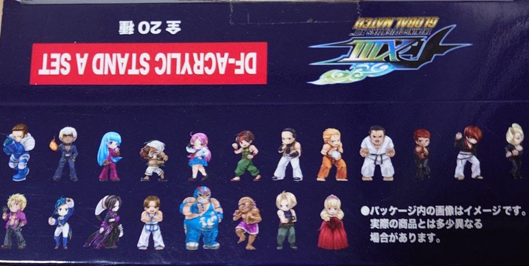 Amazon.co.jp: KOF XⅢ GM デフォルメアクリルスタンドA 全20種セット 