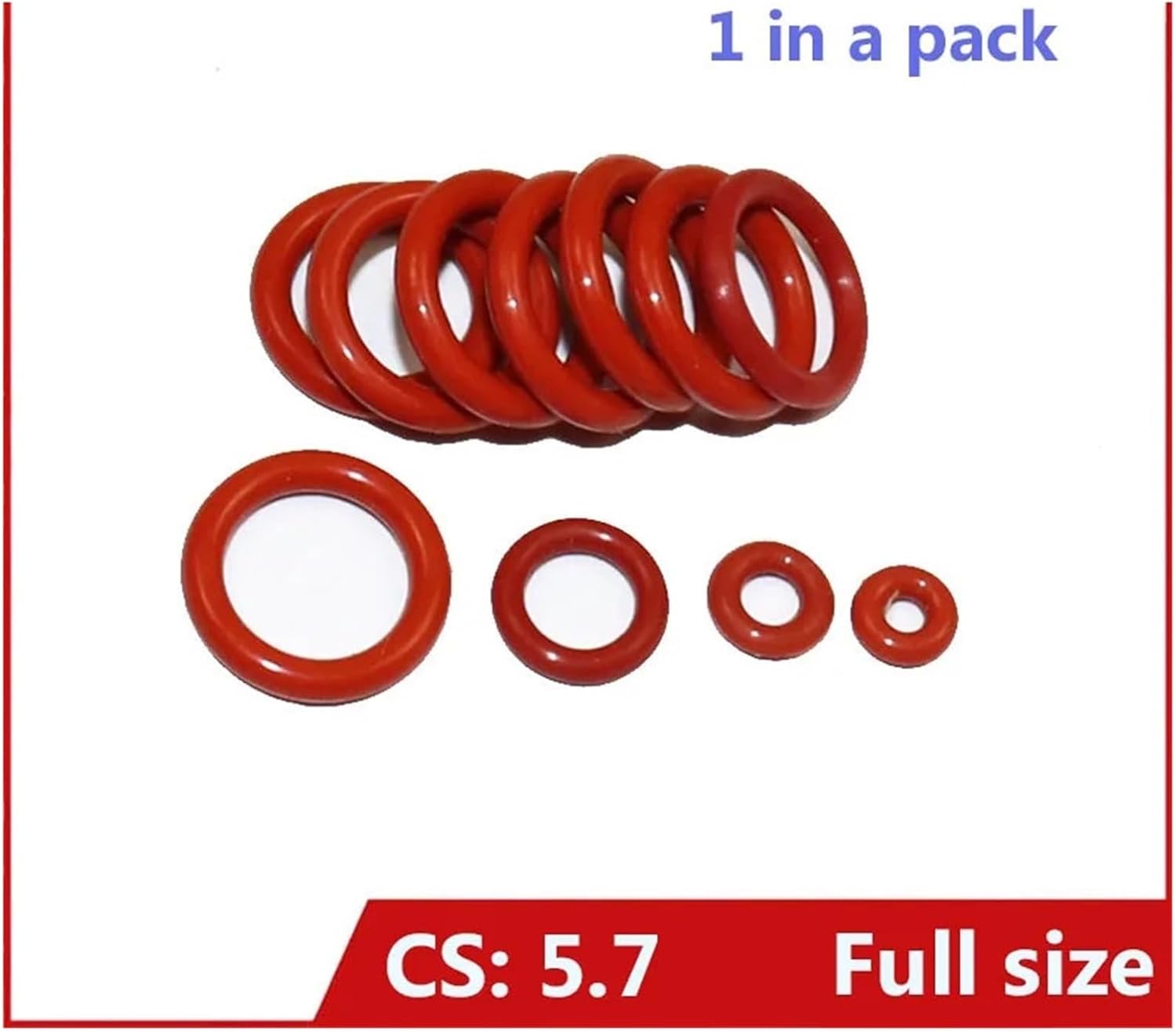 Oil Seal Water Seal Gasket Washer,Pack of 1Pcs,OD 28mm - 100mm(White (1 Piece),OD mm)