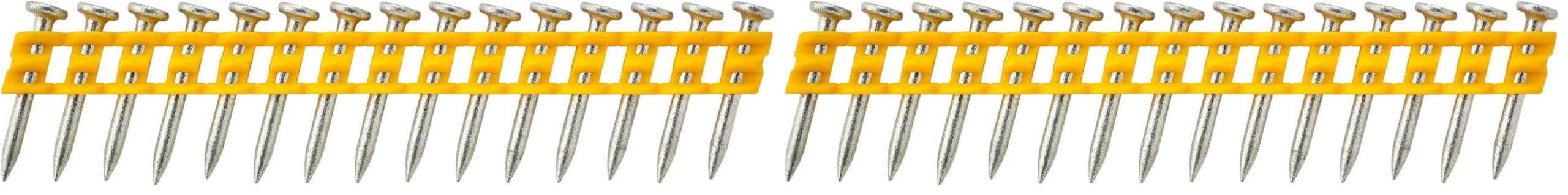 Pointes béton cloueur DCN890 DEWALT 2.6x57mm pour fixation rail métallique et ossature