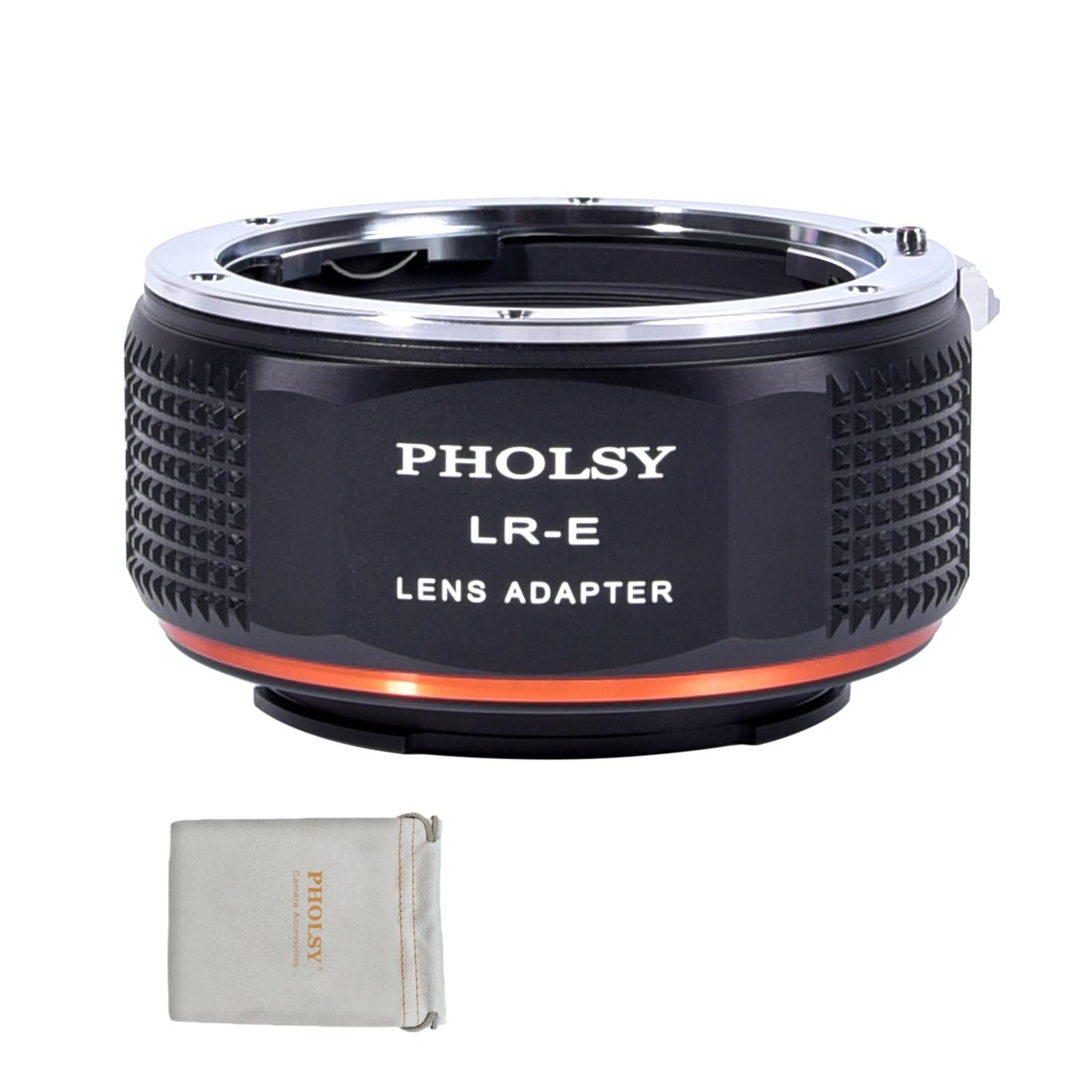 PHOLSY Lens Mount Adapter Manual Focus: Compatible with Leica R Lens to Sony E (NEX) Camera Body, Leica R to Sony E