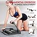 Fitness-abs Exercise Equipment ab Machine for Abs and Total Body Workout, Home Gym Fitness Equipment for All Ages (Black)
