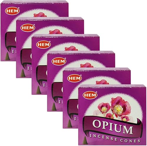 Miniatura 8 de TRUMIRI Paquete de 6 soportes para cono de incienso con dobladillo de copalo, conos de incienso (aproximadamente 60 conos)