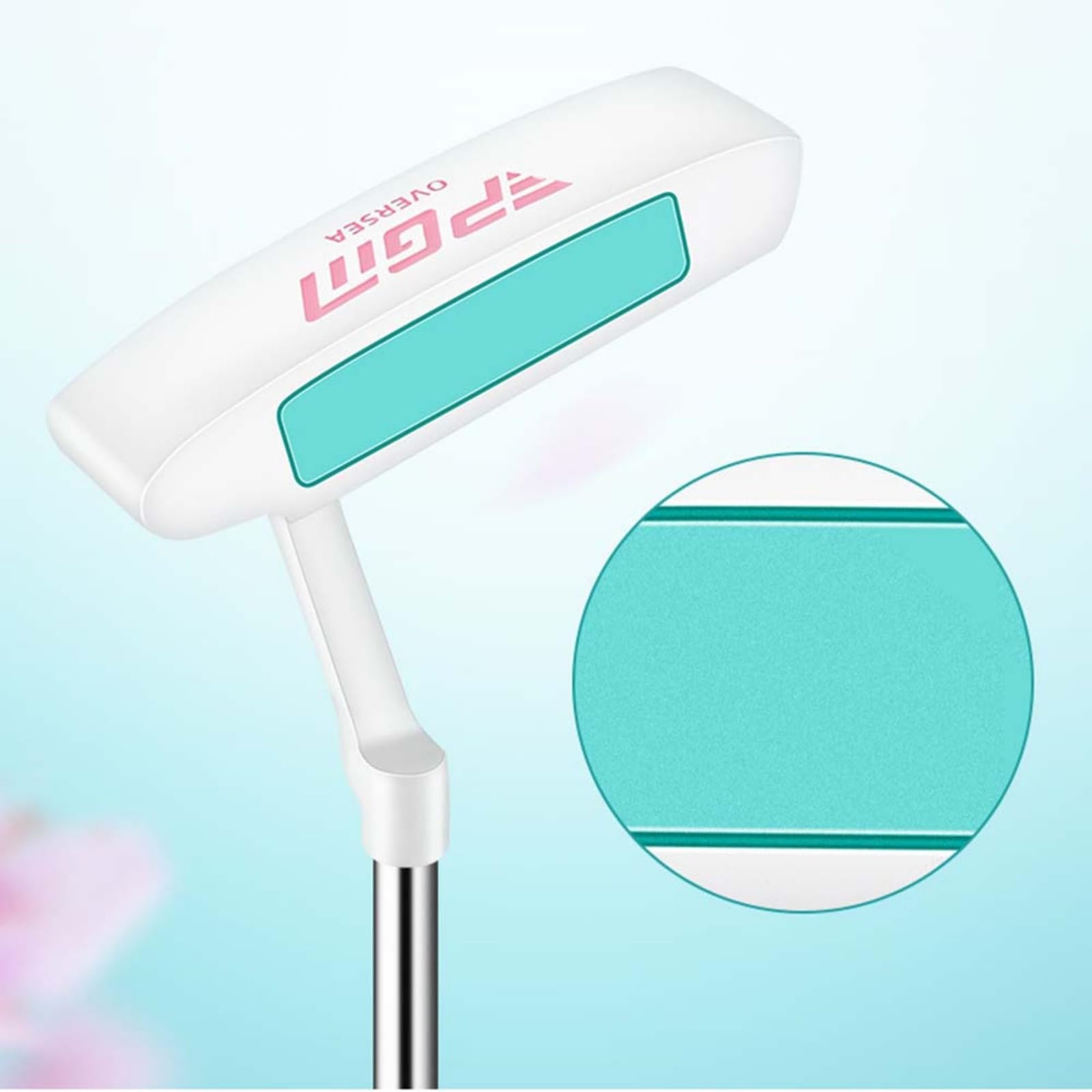 Putters de caña de golf para hombres y mujeres, diestros o zurdos con eje de acero, ideales para deportes al aire libre