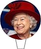 Queen Elizabeth Edible Cupcake/Fairy Cake Toppers - Stand-up Wafer Cake Decorations (Pack of 20)