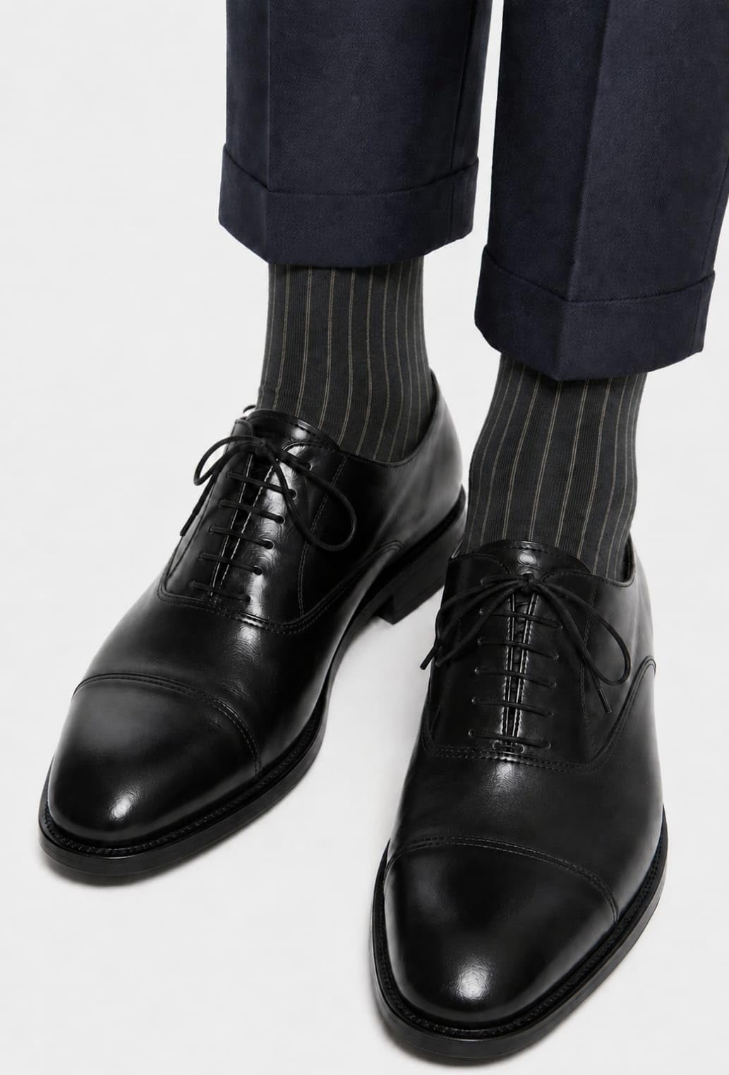 Calcetines largos hombre hilo de Escocia elegantes originales businnes unisex.