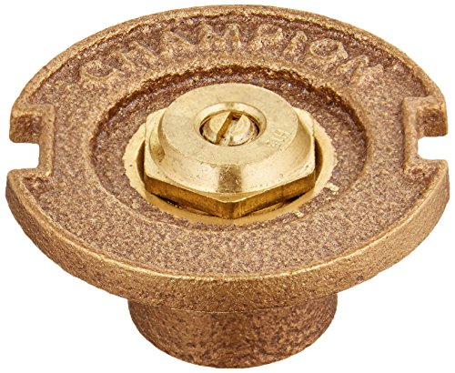 CHAMPION IRRIGATION PD 17SH/11002 Brass Circular Flush Sprinkler Head, Half