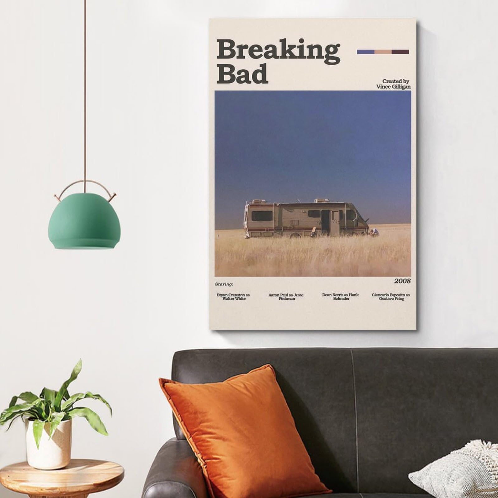 VZRSQZK Poster decorativo con personaggi del film Breaking Bad, poster decorativo su tela, poster da parete e immagine artistica moderna per la camera da letto di famiglia (30 x 45 cm VZRSQZK Poster decorativo con personaggi del film Breaking Bad, poster decorativo su tela, poster da parete e immagine artistica moderna per la camera da letto di famiglia (30 x 45 cm