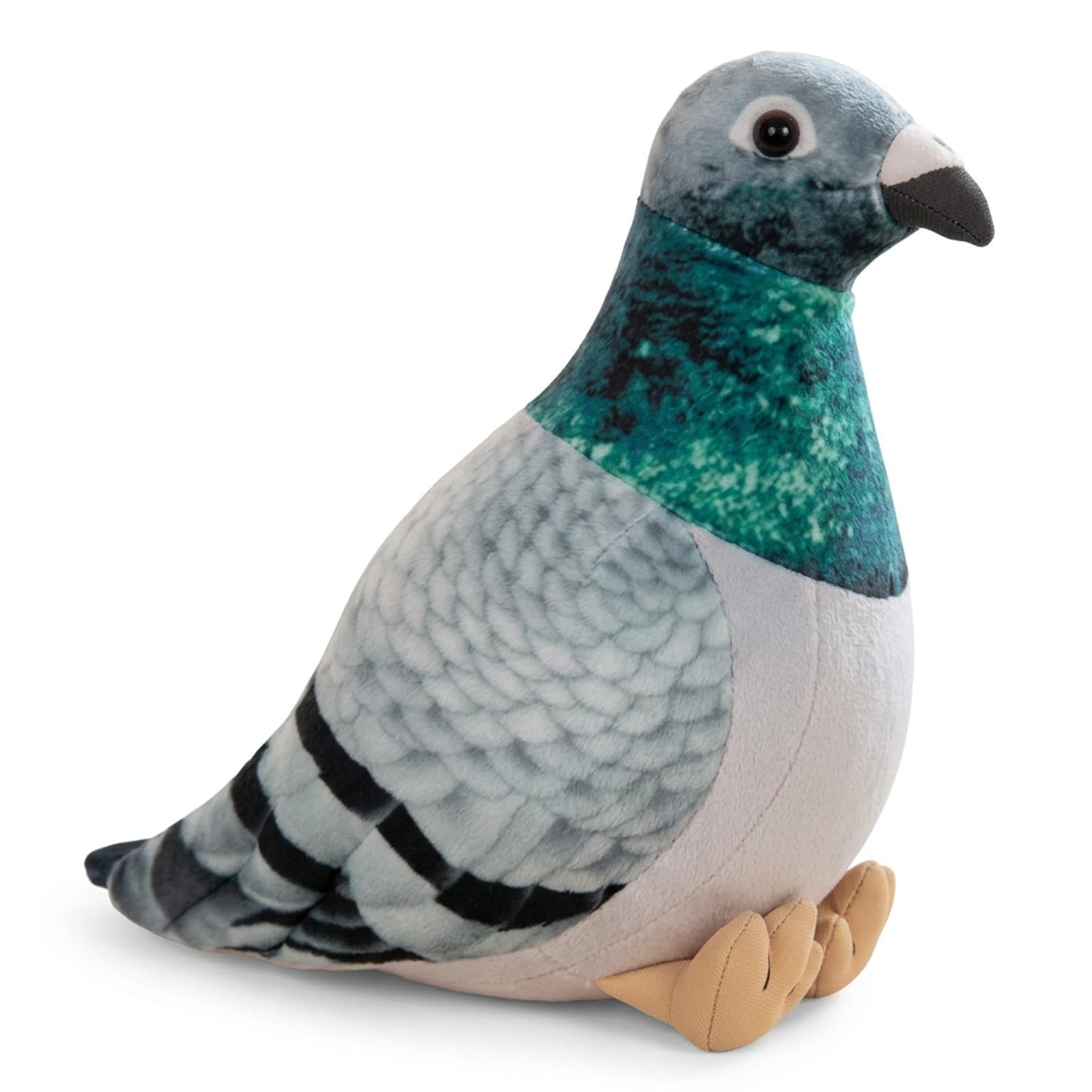 WORUIB Pigeon Plush Toy, Soft Cuddly Pigeon Gifts, Inspired Pigeons Stuffed Animal, Comforting Companion for Cosy Moments, Detailed Feather Textures with Premium Craftsmanship, 25 cm Height Handcraf