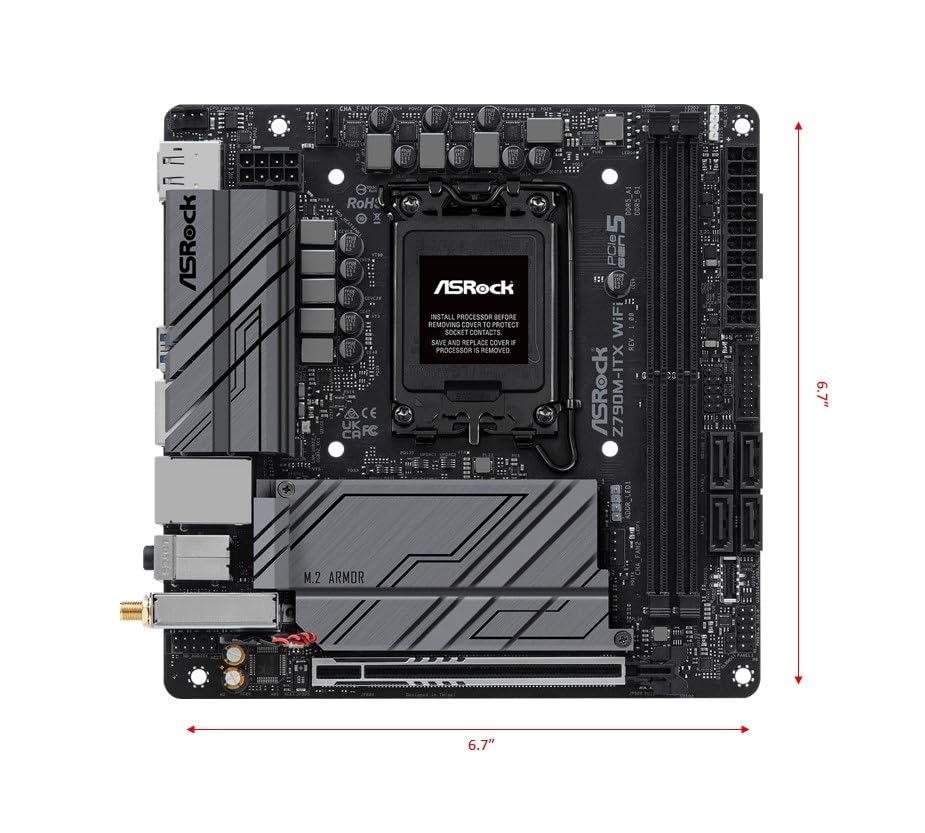 Amazon.com: ASRock MB ASROCK | Z790M-ITX WiFi Motherboard