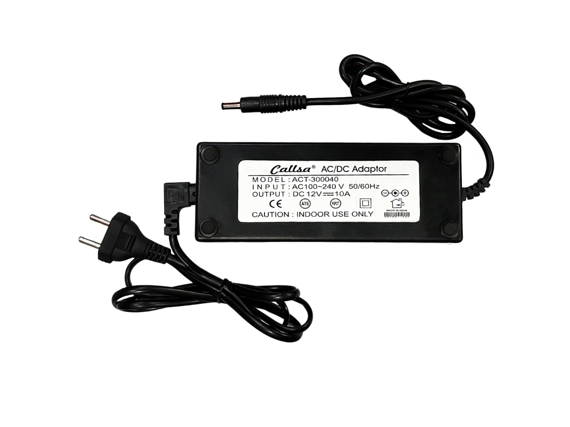 12V 10A Power Supply Adapter, Power Adapter 12 Volt 10 Amp 120W for LED Strip Light CCTV Cameras 3D Printer (Input : 220V-50Hz 100mA Output 12Volt 10Amp) Black-image-5