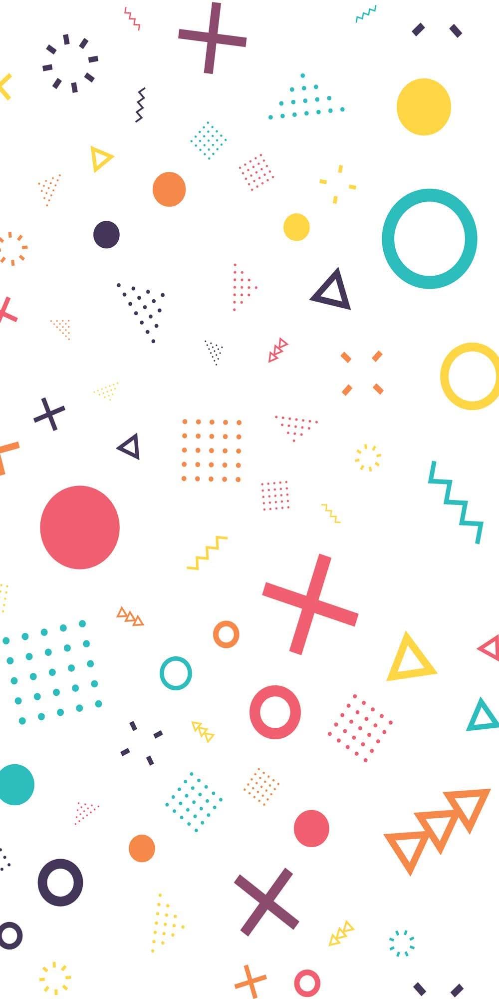 Kapı Giydirme Kapı Sticker Folyosu Geometrik Şekiller
