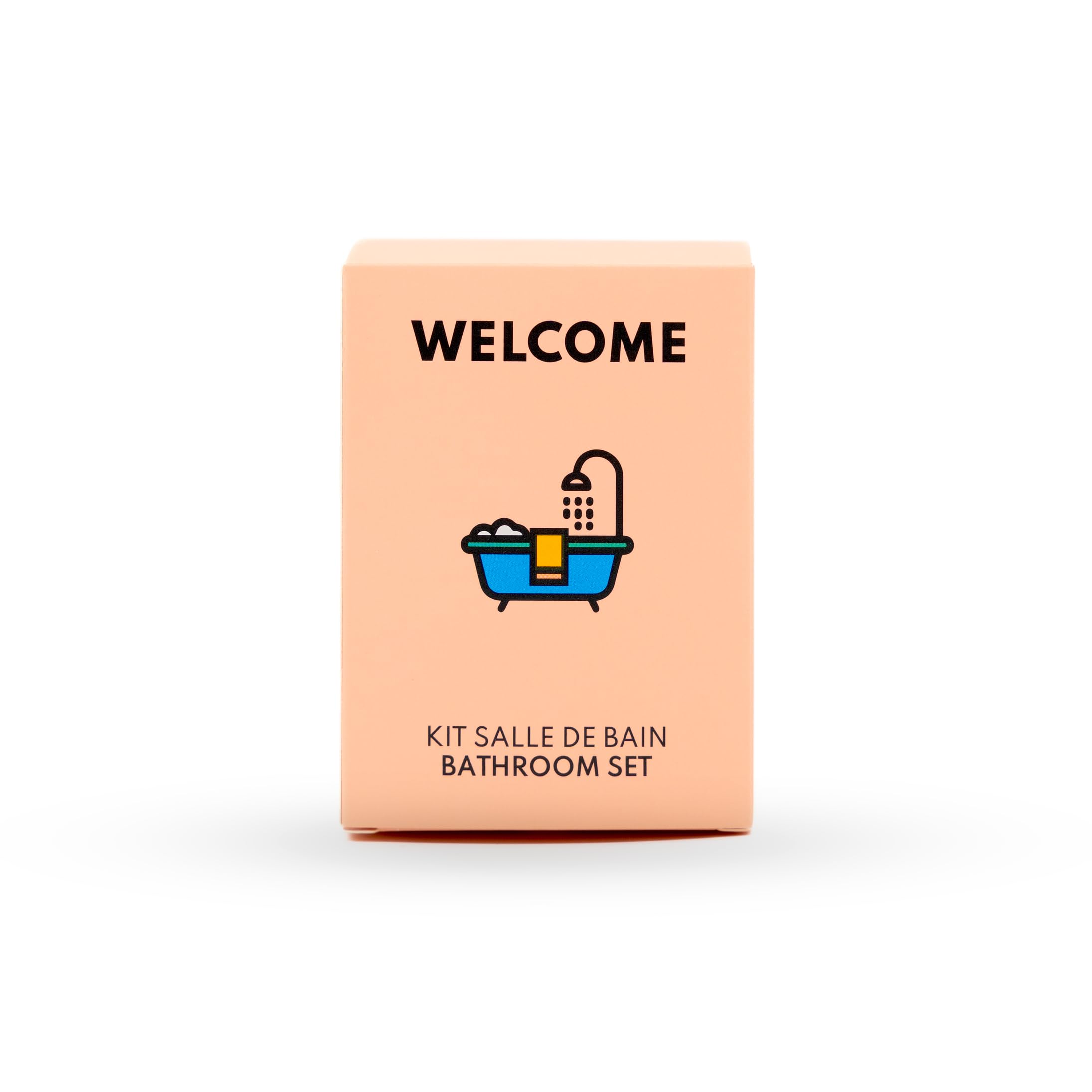Kit d'Accueil pour Salle de Bain | Idéal pour Locations Saisonnières et Airbnb | Packaging Élégant et Compact - Parfum agréable | Complet et Prêt à l'Emploi