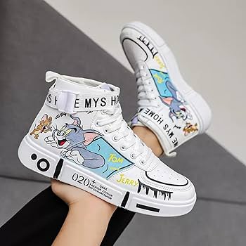 Amazon.co.jp: トムとジェリー スニーカー 靴 レディース メンズ