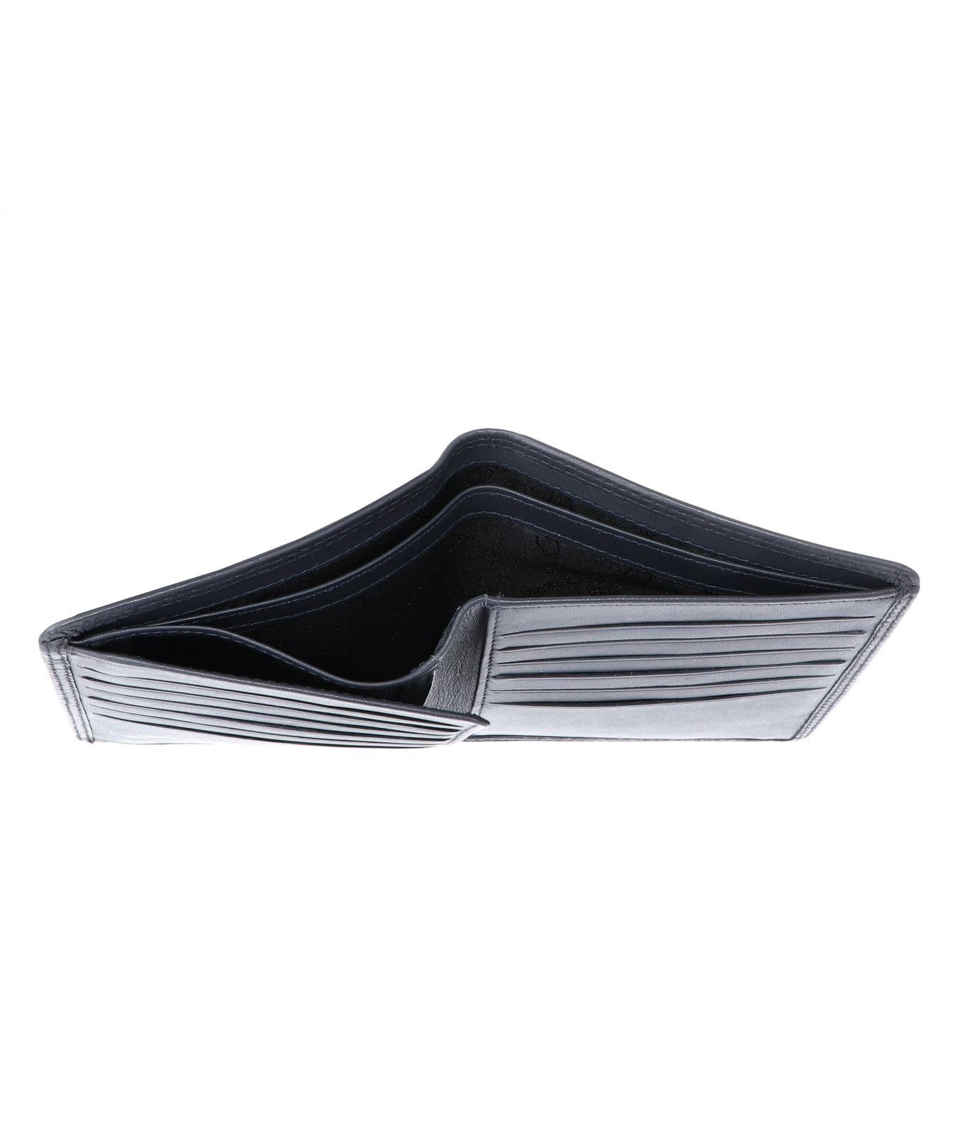 Golden Head Polo RFID Protect Billfold Coin Wallet Without Coin Department Black, niebieski morski, Einheitsgröße, Klasyczny i elegancki