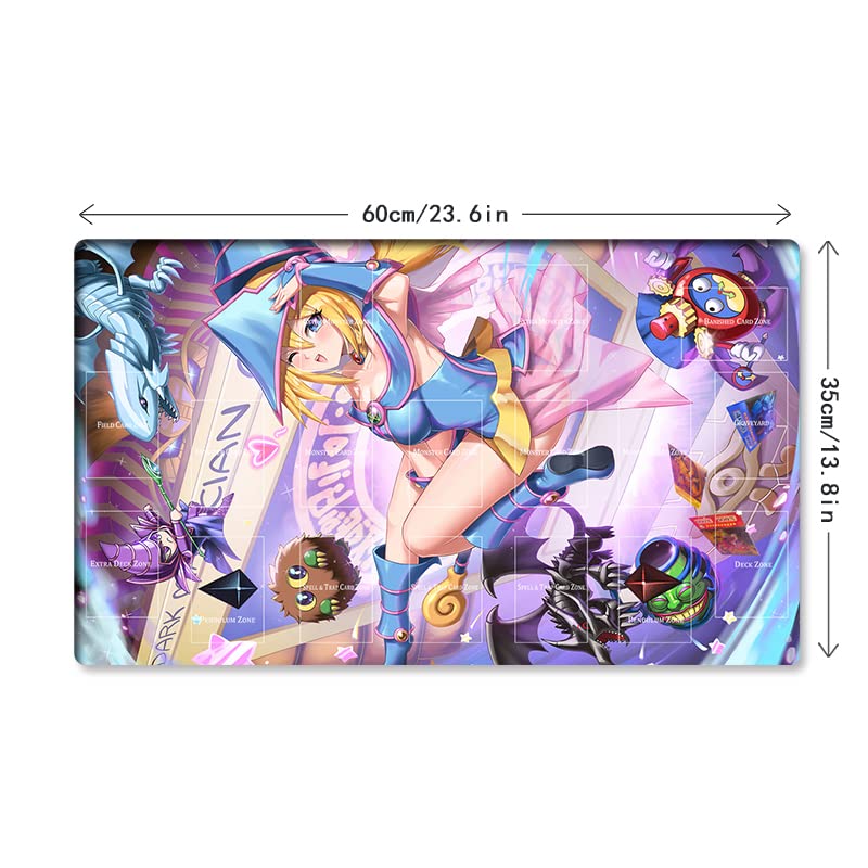 Amazon.com: New Mlikemat Playmat Duel Monsters Dark Magician Girl