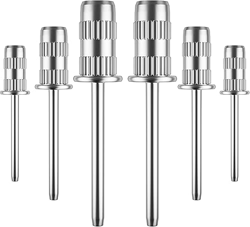 Brocas para uñas, bandas de lijado para eje de taladro de uñas de 332 pulgadas, brocas para uñas, broca de mandril para uñas, brocas para uñas